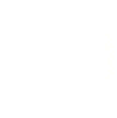 white faded circle